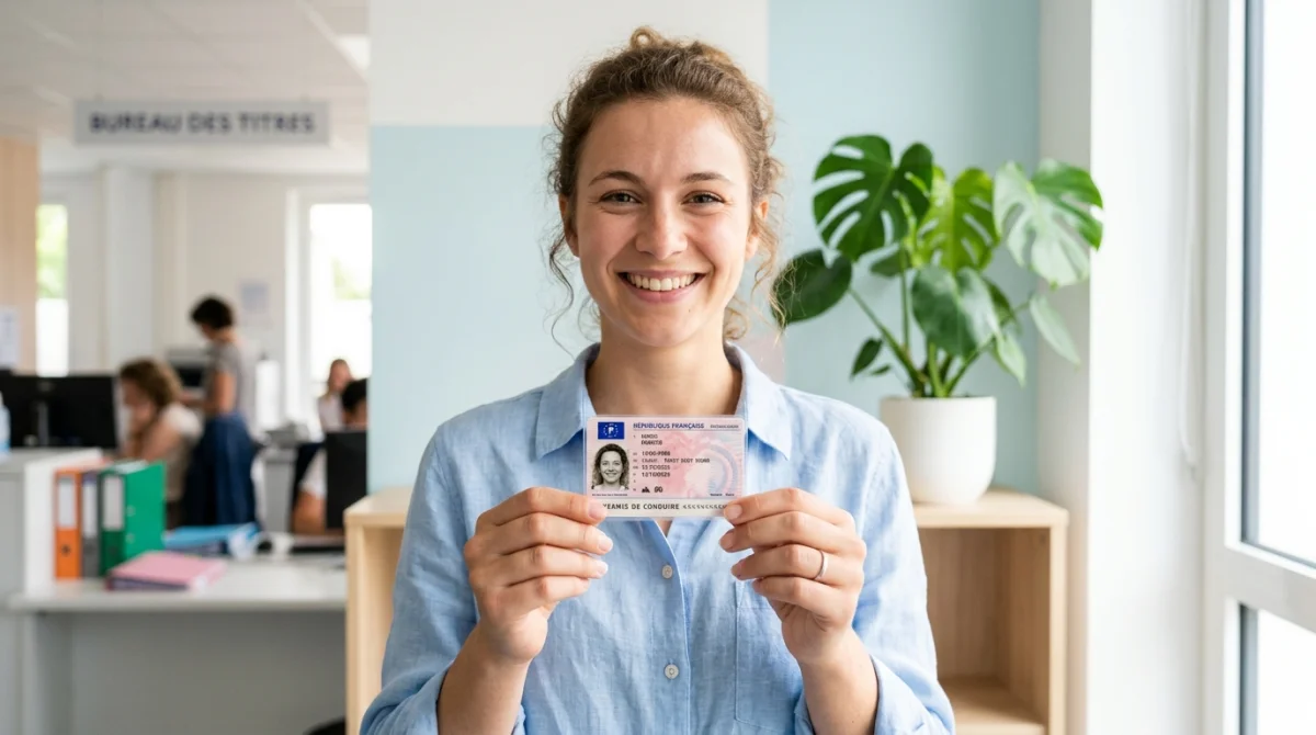 Combien de temps faut il pour recevoir son permis de conduire