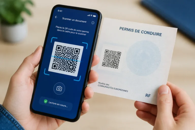 Comment mettre son permis de conduire sur son téléphone